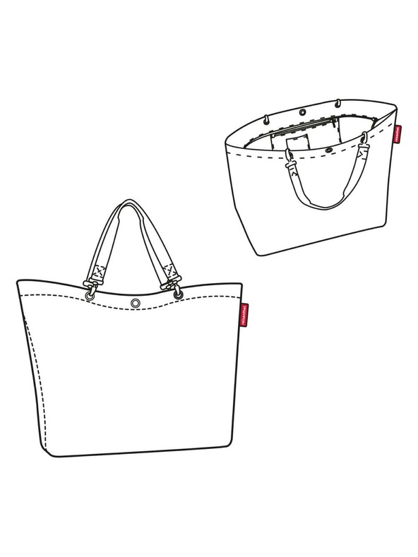 Reisenthel Zöld Női pöttyös női Nagy Shopper táska Reisenthel Shopper XL