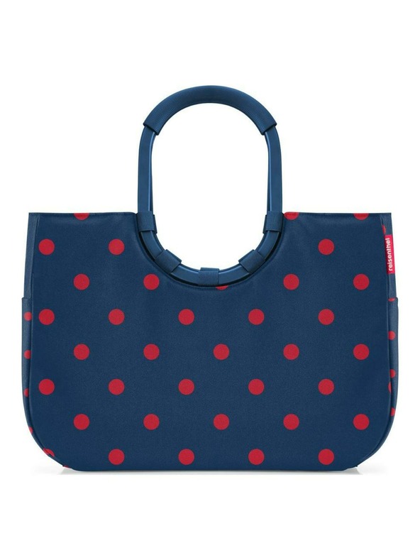 Reisenthel Sötétkék Női pöttyös táska Reisenthel Loopshopper L Keret Vegyes pöttyök