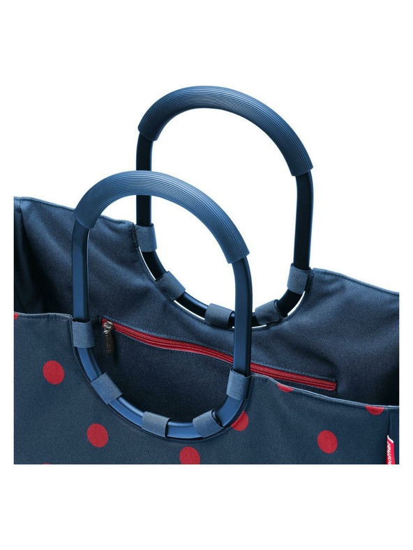 Reisenthel Sötétkék Női pöttyös táska Reisenthel Loopshopper L Keret Vegyes pöttyök