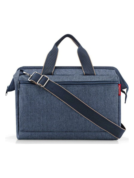 Reisenthel Reisenthel Allrounder S Pocket Herringbone sötétkék utazótáska Reisenthel Allrounder S Pocket Herringbone sötétkék