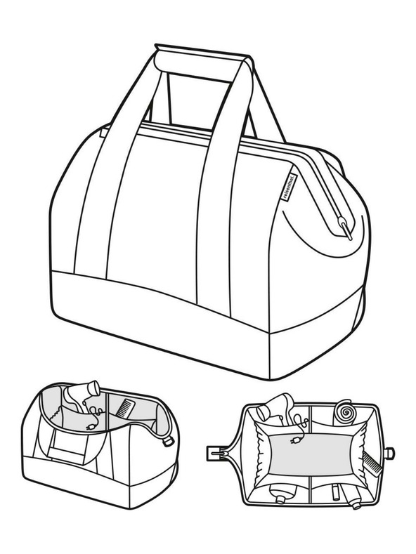 Reisenthel Allrounder M Twist Sky Rose Táska