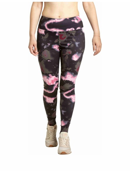 Meatfly Meatfly női leggings Arabel Storm Camo Pink | Fekete | Méret