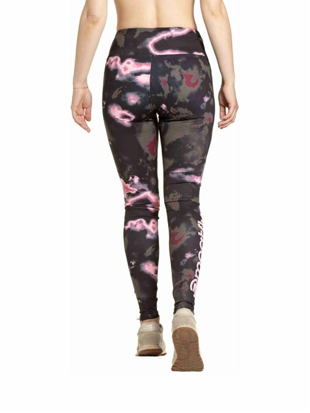 Meatfly Meatfly női leggings Arabel Storm Camo Pink | Fekete | Méret