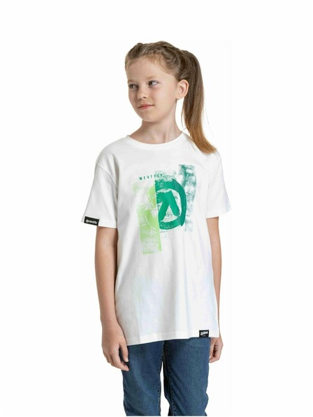 Meatfly Meatfly gyerek póló Artee White | Fehér | Méret