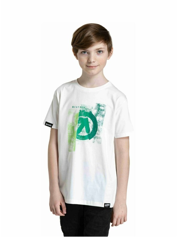 Meatfly Meatfly gyerek póló Artee White | Fehér | Méret