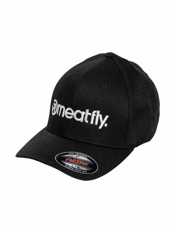 Meatfly Meatfly Brand Flexfit Black | Fekete | Méret