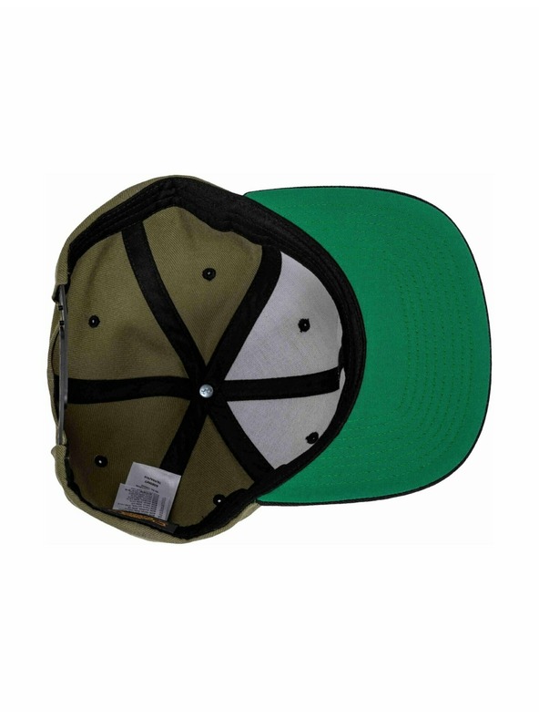 Meatfly Meatfly baseball sapka Flanker Snapback Red Mountain/Olive/Black