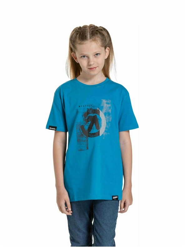 Meatfly Meatfly gyerek póló Artee Funky Blue | Kék | Méret 158 | 100% pamut