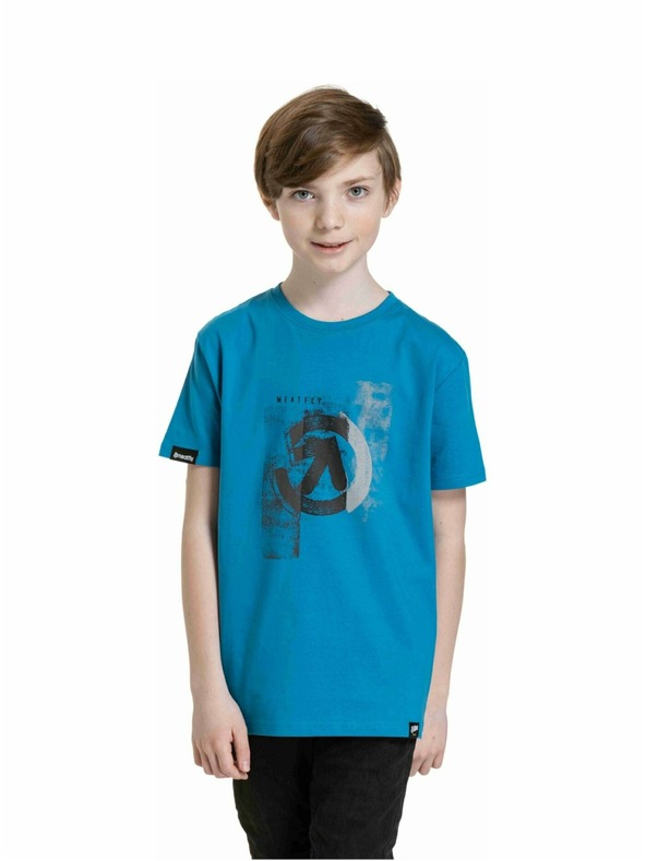 Meatfly Meatfly gyerek póló Artee Funky Blue | Kék | Méret 158 | 100% pamut