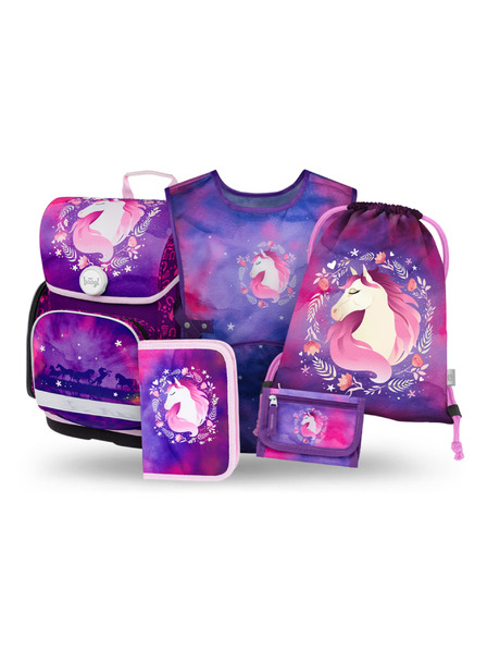 BAAGL  BAAGL SET 5 Ergo Ló: aktatáska, tolltartó, zsák, kötény, pénztárca