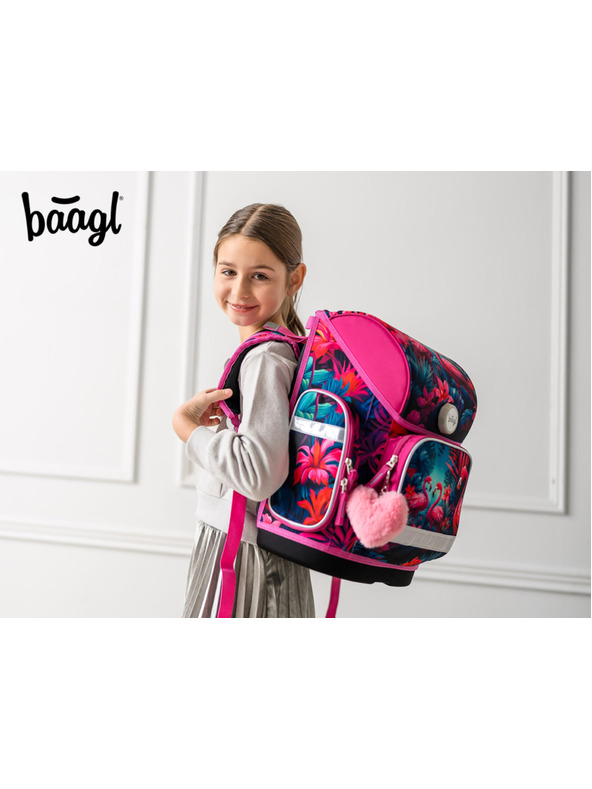 BAAGL  BAAGL SET 5 Ergo Flaminók: aktatáska, tolltartó, zsák, kötény, pénztárca