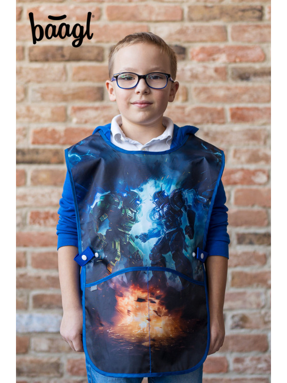 BAAGL  BAAGL SET 5 Ergo Robotok: aktatáska, tolltartó, zsák, kötény, pénztárca