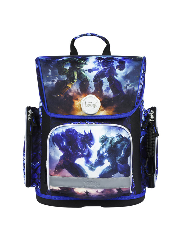 BAAGL  BAAGL SET 5 Ergo Robotok: aktatáska, tolltartó, zsák, kötény, pénztárca