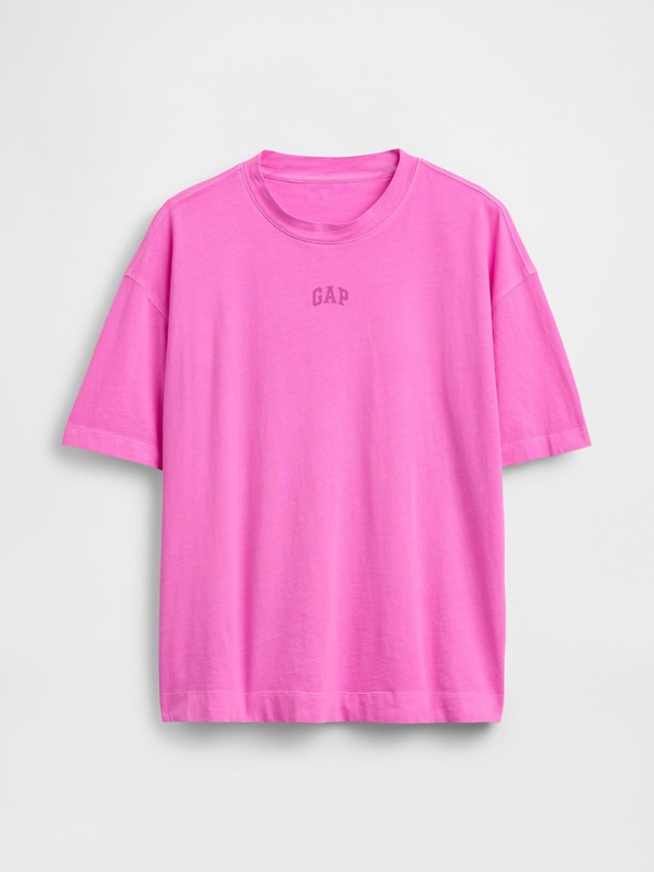 GAP Oversize póló VintageSoft logóval GAP