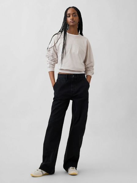 GAP Oversize polár pulóver GAP