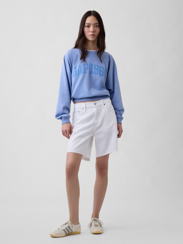 GAP Oversize polár pulóver GAP