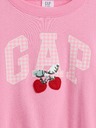GAP Gyerek oversize pulóver logóval GAP