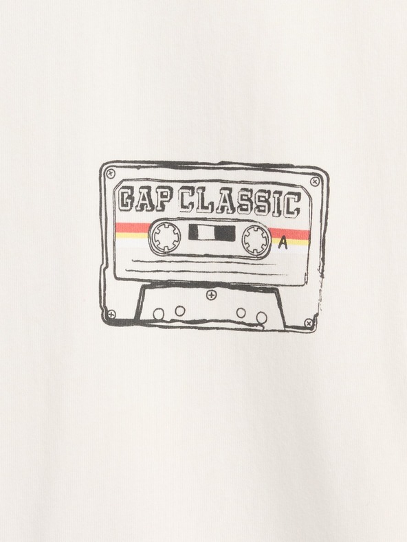 GAP Everyday Soft póló mintával GAP