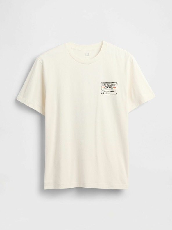 GAP Everyday Soft póló mintával GAP