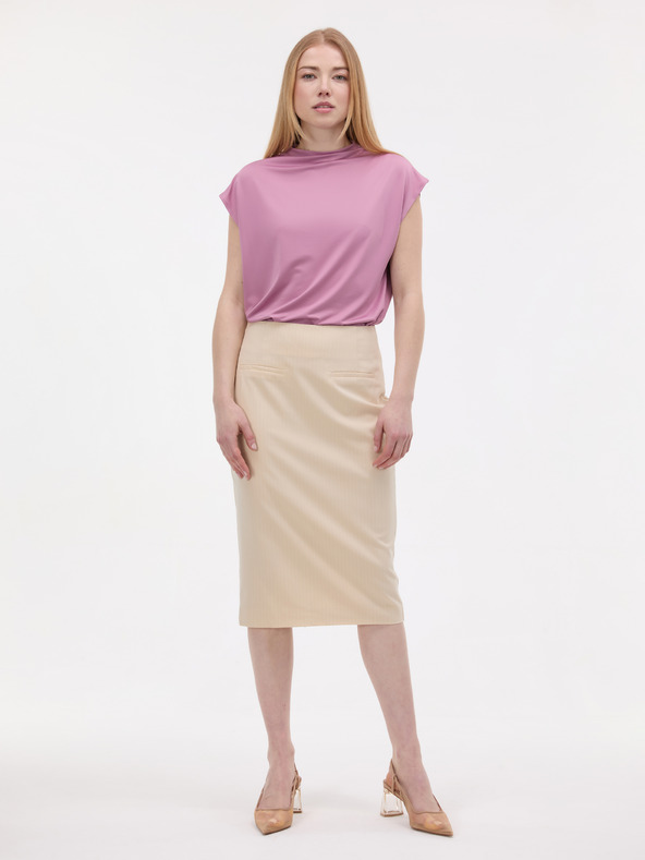 Orsay ORSAY Világos lila női rövid ujjú póló