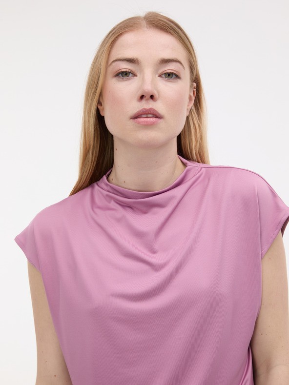 Orsay ORSAY Világos lila női rövid ujjú póló