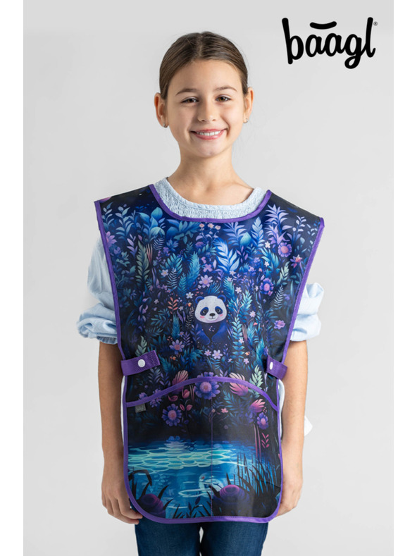 BAAGL  BAAGL SET 5 Ergo Jungle Panda: aktatáska, tolltartó, zsák, kötény, pénztárca