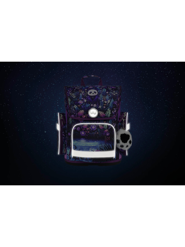 BAAGL  BAAGL SET 5 Ergo Jungle Panda: aktatáska, tolltartó, zsák, kötény, pénztárca