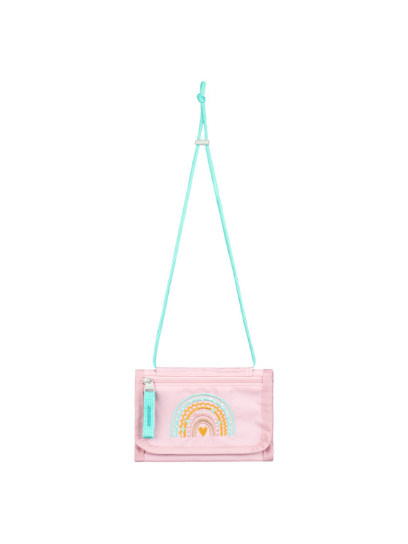 BAAGL  BAAGL SET 5 Zippy Duha rózsaszín: aktatáska, tolltartó, zsák, kötény, pénztárca