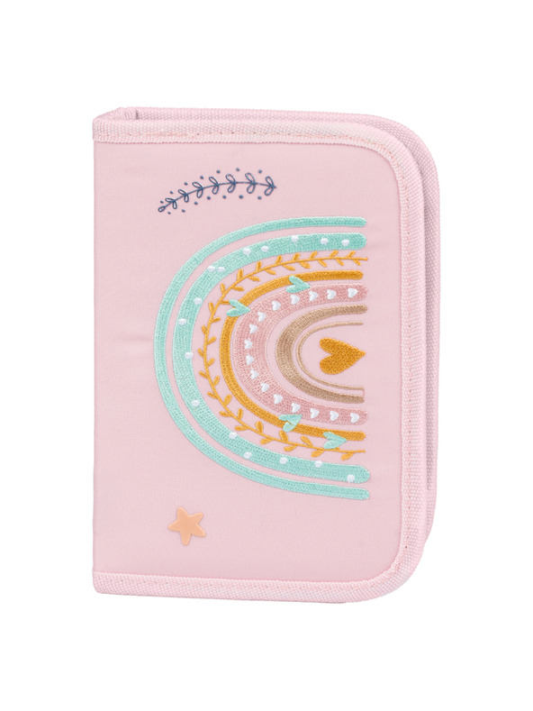 BAAGL  BAAGL SET 5 Zippy Duha rózsaszín: aktatáska, tolltartó, zsák, kötény, pénztárca