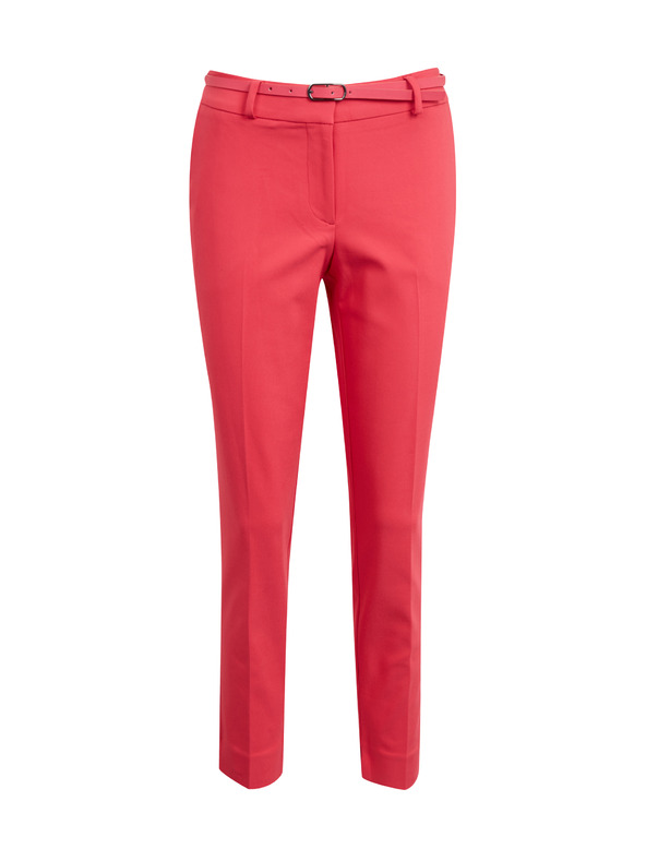 Orsay ORSAY sötétrózsaszín rövidített női nadrág övvel