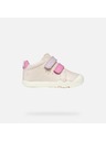 Geox Világos rózsaszín lány barefoot sportcipő Geox Steppieup