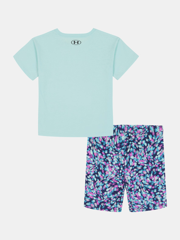 Under Armour Lány szett Under Armour UA PRINTED BIKE SHORT SET