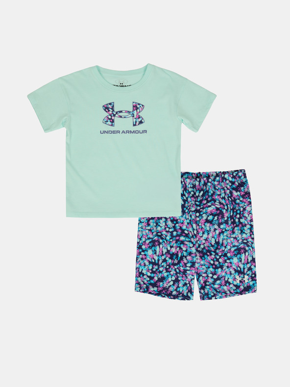 Under Armour Lány szett Under Armour UA PRINTED BIKE SHORT SET