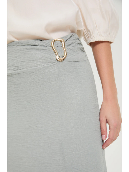 Moodo Szoknya hasítékkal olíva Moodo