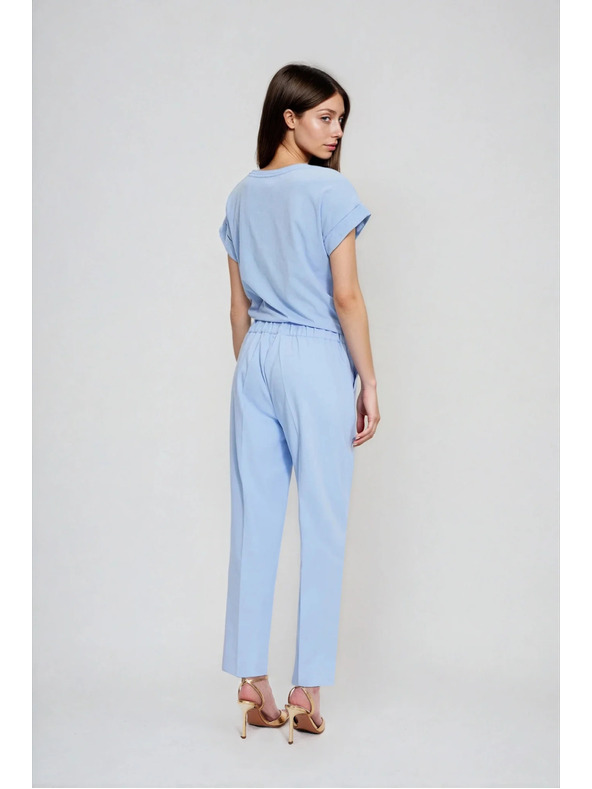 Moodo Nadrág kantáros szegéllyel kék Moodo