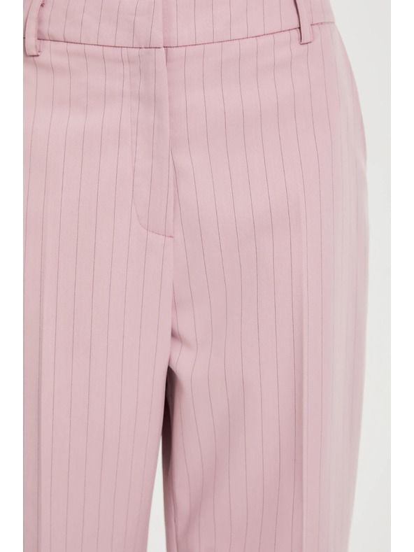 Moodo Nadrág finom csíkozással rózsaszín Moodo