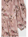 Moodo Pliszírozott ruha rózsaszín Moodo