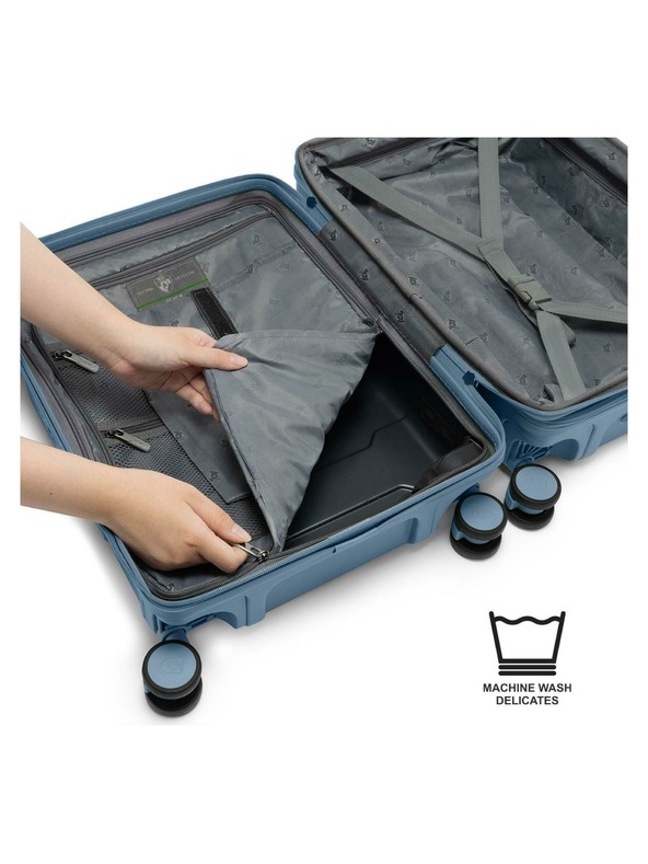 Heys Utazási bőrönd Heys ReNew M Charcoal