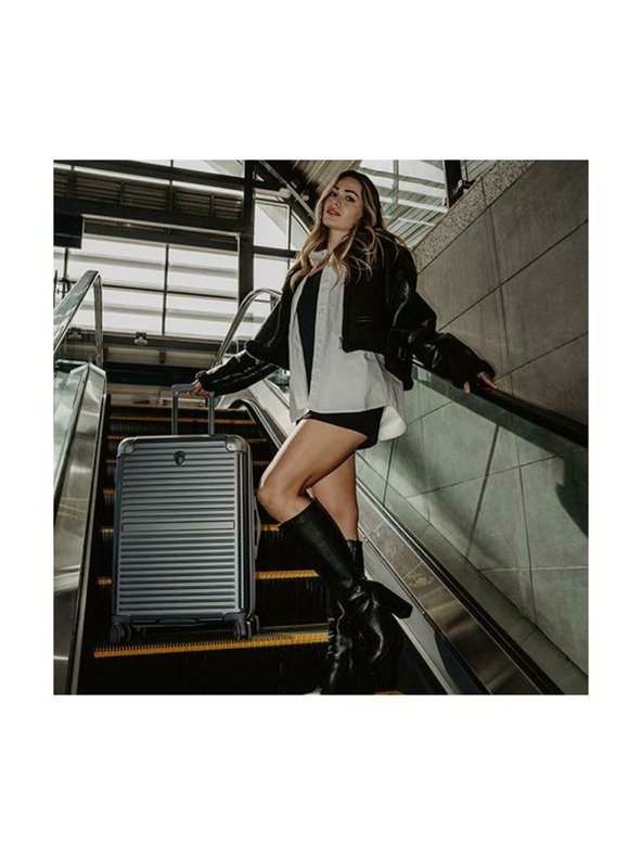 Heys Utazási bőrönd Heys Cruze M Silver