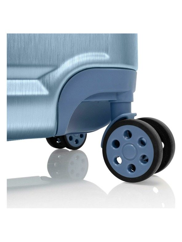 Heys Utazási bőrönd Heys Alumix M Icy Blue