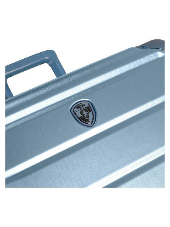 Heys Utazási bőrönd Heys Alumix M Midnight Green