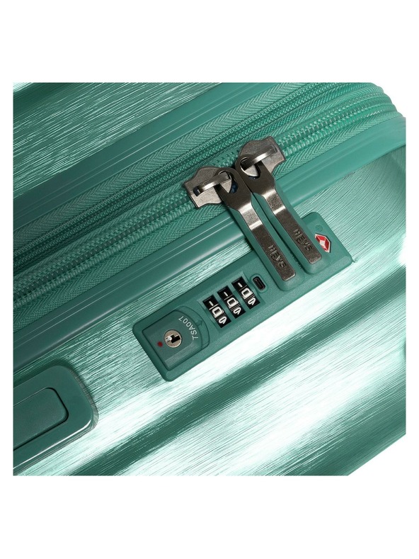 Heys Utazási bőrönd Heys Alumix L Icy Blue