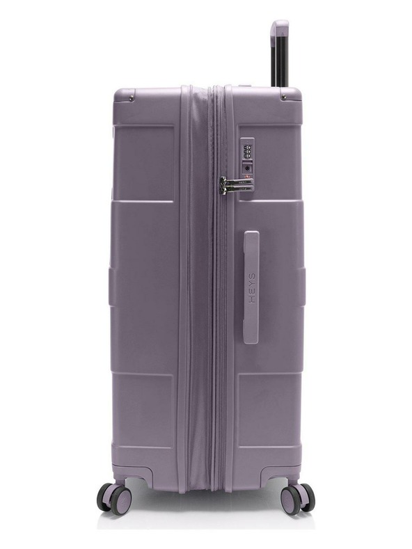 Heys Utazási bőrönd Heys ReNew L Amethyst