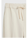 Moodo Bézs pliszírozott nadrág Moodo