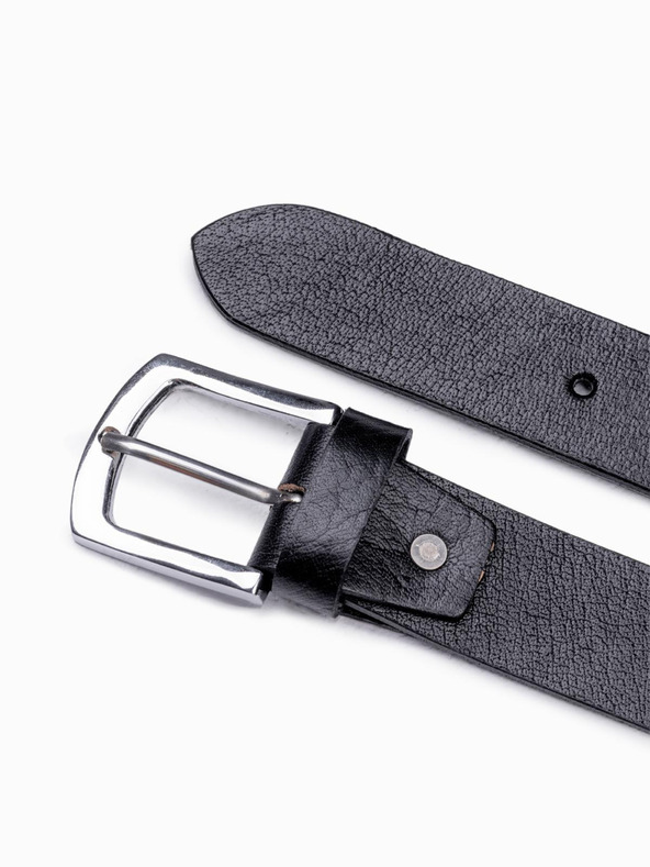 Ombre Clothing Férfi bőr kiegészítő szett - fekete A654 Ombre Clothing