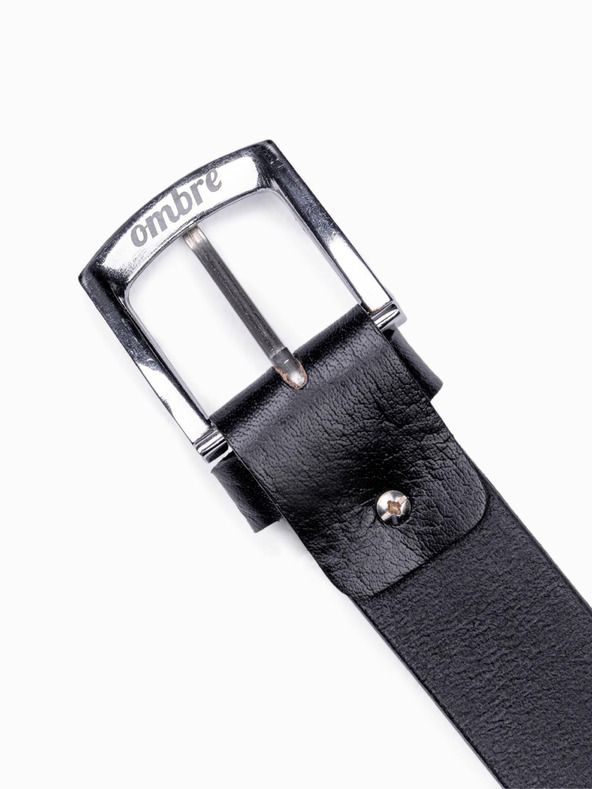 Ombre Clothing Férfi bőr kiegészítő szett - fekete A654 Ombre Clothing