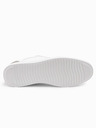 Ombre Clothing Laza férfi OLDSCHOOL tornacipő - fehér V3 OM-FOCS-0104 Ombre Clothing