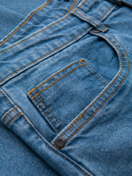 Ombre Clothing Férfi farmernaci kiszélesített REGULAR FIT - kék V3 OM-PADP-0241 Ombre Clothing