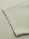 Ombre Clothing Férfi kerek nyakkivágású gofri textúrájú póló - pisztácia V4 OM-TSCT-0197 Ombre Clothing