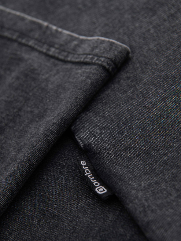 Ombre Clothing Férfi mosott hatású póló - fekete V1 OM-TSWT-0116 Ombre Clothing